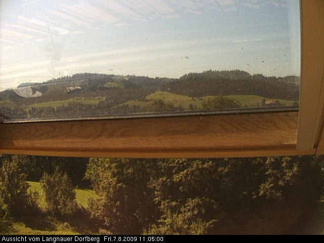 Webcam-Bild: Aussicht vom Dorfberg in Langnau 20090807-110500