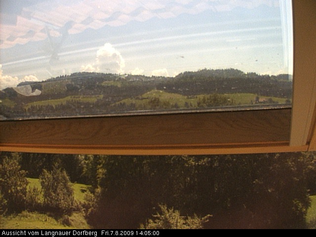 Webcam-Bild: Aussicht vom Dorfberg in Langnau 20090807-140500