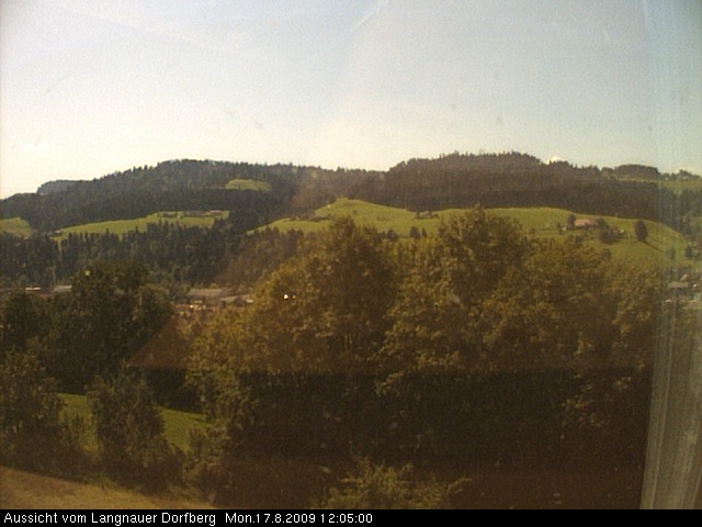 Webcam-Bild: Aussicht vom Dorfberg in Langnau 20090817-120500