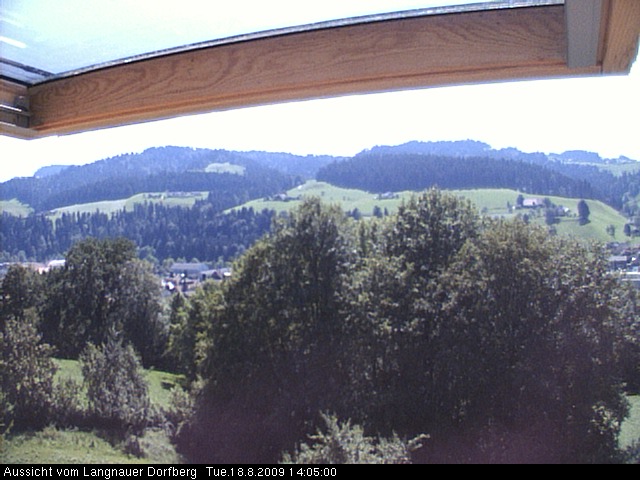 Webcam-Bild: Aussicht vom Dorfberg in Langnau 20090818-140500