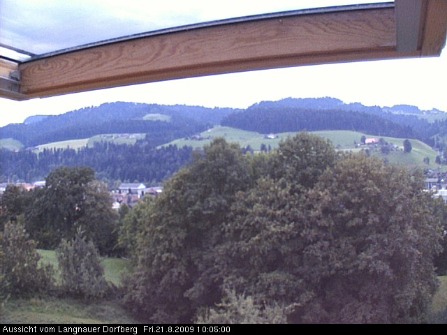Webcam-Bild: Aussicht vom Dorfberg in Langnau 20090821-100500