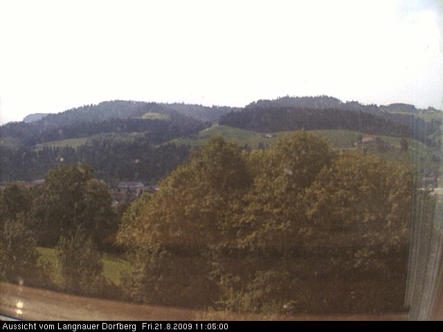 Webcam-Bild: Aussicht vom Dorfberg in Langnau 20090821-110500