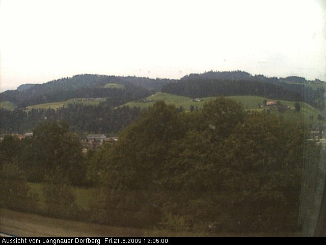 Webcam-Bild: Aussicht vom Dorfberg in Langnau 20090821-120500