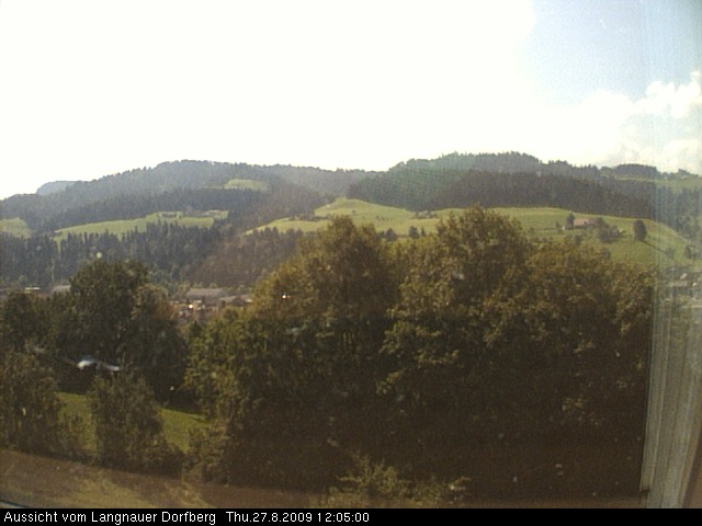 Webcam-Bild: Aussicht vom Dorfberg in Langnau 20090827-120500