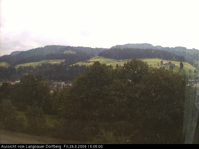 Webcam-Bild: Aussicht vom Dorfberg in Langnau 20090828-150500