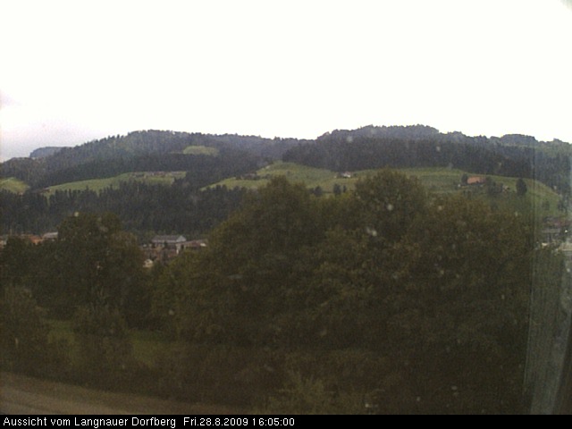 Webcam-Bild: Aussicht vom Dorfberg in Langnau 20090828-160500
