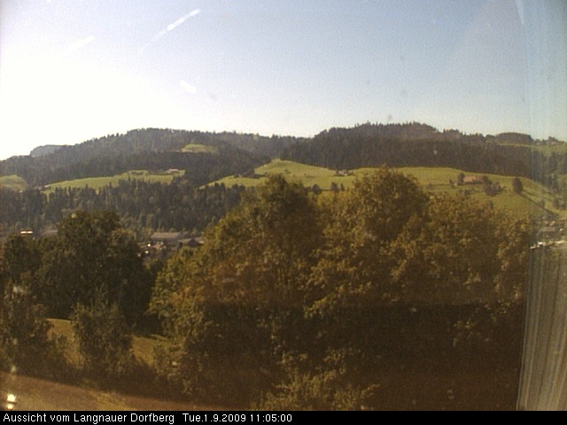 Webcam-Bild: Aussicht vom Dorfberg in Langnau 20090901-110500