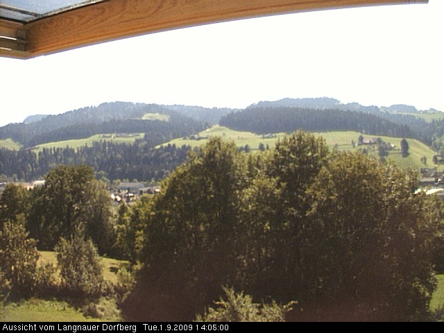 Webcam-Bild: Aussicht vom Dorfberg in Langnau 20090901-140500