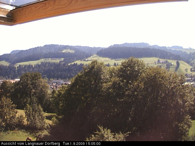 Webcam-Bild: Aussicht vom Dorfberg in Langnau 20090901-150500