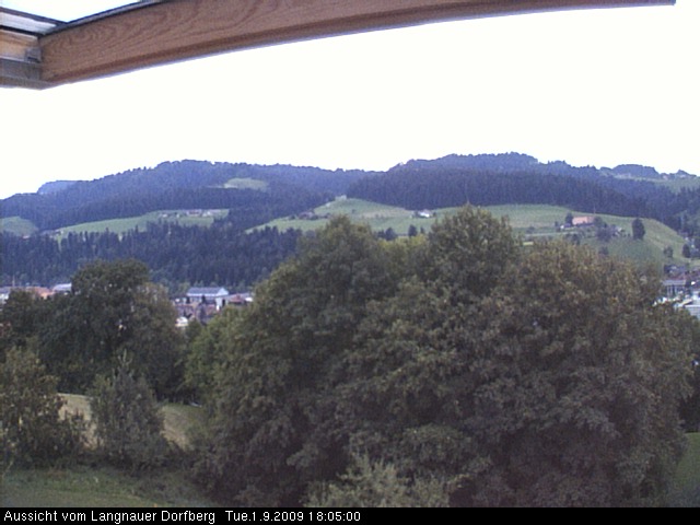 Webcam-Bild: Aussicht vom Dorfberg in Langnau 20090901-180500