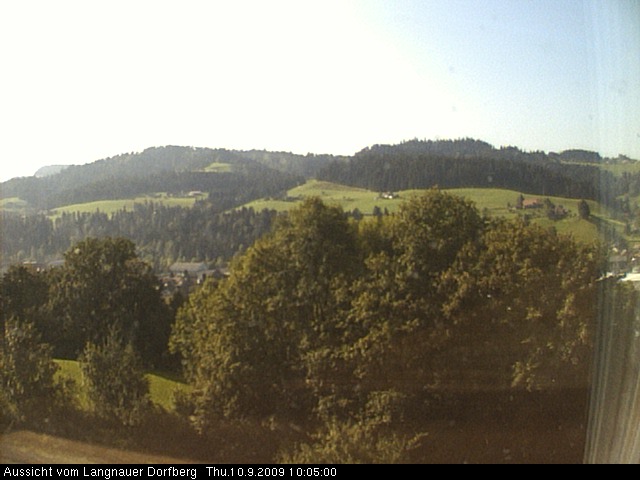 Webcam-Bild: Aussicht vom Dorfberg in Langnau 20090910-100500