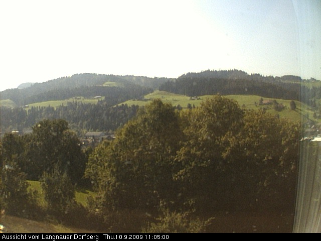 Webcam-Bild: Aussicht vom Dorfberg in Langnau 20090910-110500