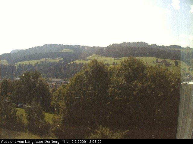 Webcam-Bild: Aussicht vom Dorfberg in Langnau 20090910-120500