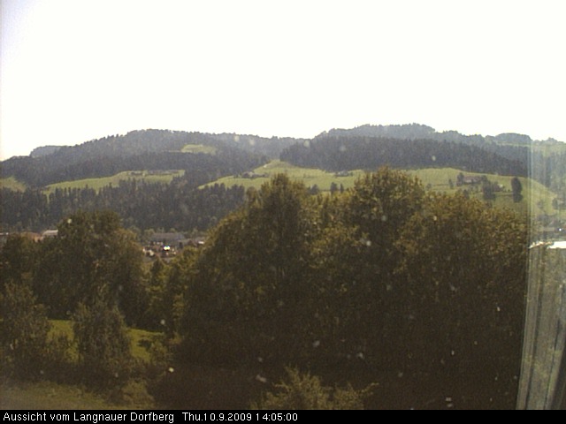 Webcam-Bild: Aussicht vom Dorfberg in Langnau 20090910-140500
