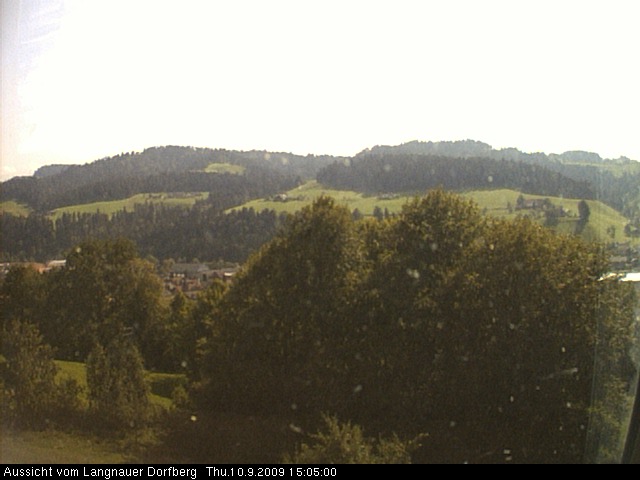 Webcam-Bild: Aussicht vom Dorfberg in Langnau 20090910-150500