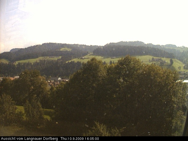 Webcam-Bild: Aussicht vom Dorfberg in Langnau 20090910-160500
