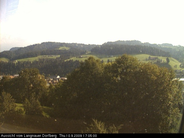 Webcam-Bild: Aussicht vom Dorfberg in Langnau 20090910-170500