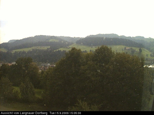 Webcam-Bild: Aussicht vom Dorfberg in Langnau 20090915-150500