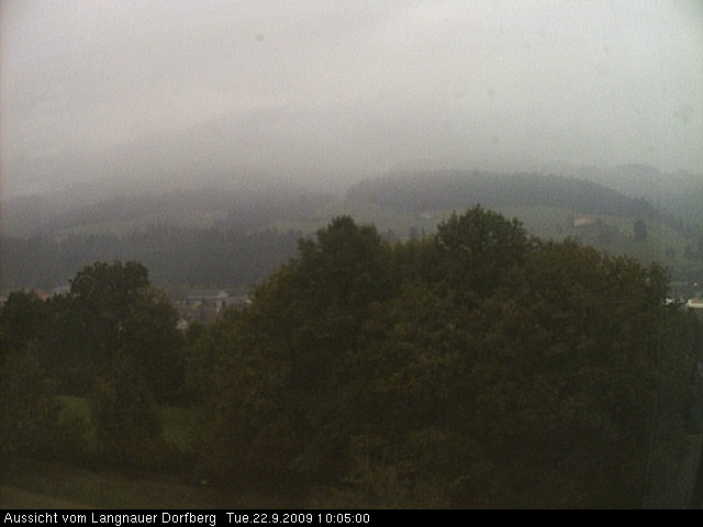 Webcam-Bild: Aussicht vom Dorfberg in Langnau 20090922-100500