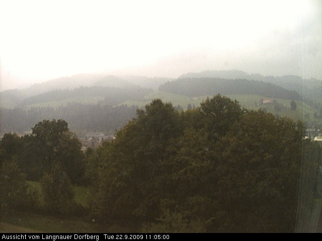 Webcam-Bild: Aussicht vom Dorfberg in Langnau 20090922-110500