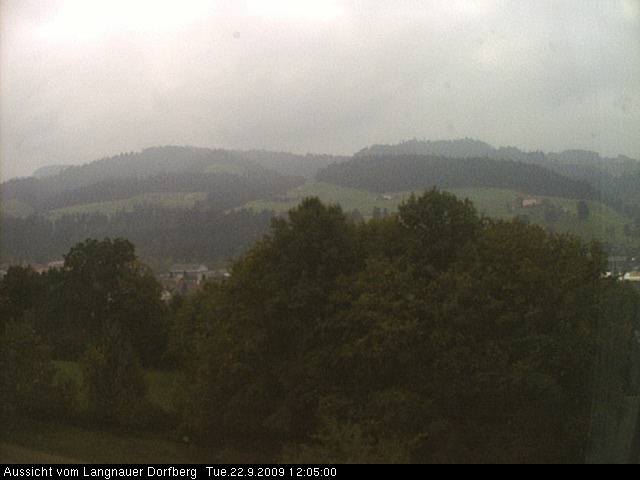 Webcam-Bild: Aussicht vom Dorfberg in Langnau 20090922-120500