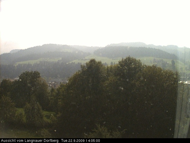 Webcam-Bild: Aussicht vom Dorfberg in Langnau 20090922-140500