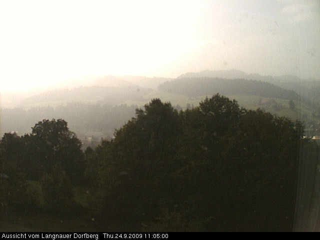 Webcam-Bild: Aussicht vom Dorfberg in Langnau 20090924-110500