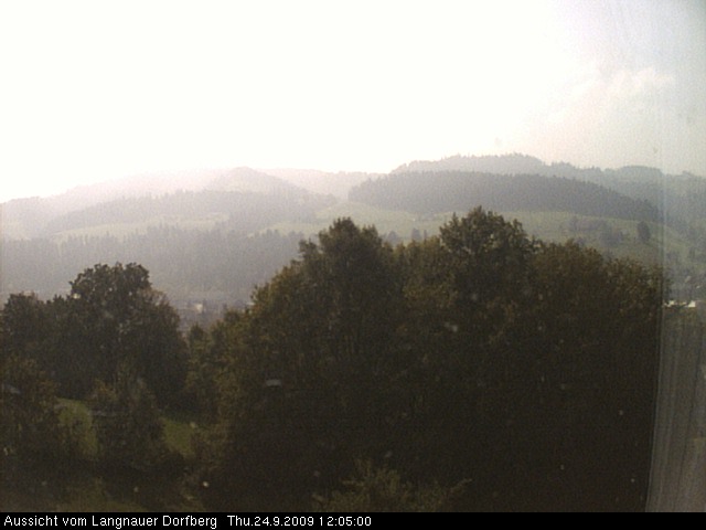 Webcam-Bild: Aussicht vom Dorfberg in Langnau 20090924-120500