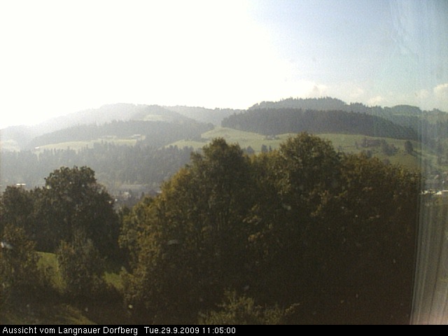 Webcam-Bild: Aussicht vom Dorfberg in Langnau 20090929-110500