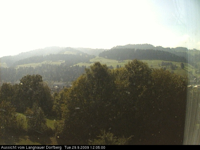 Webcam-Bild: Aussicht vom Dorfberg in Langnau 20090929-120500