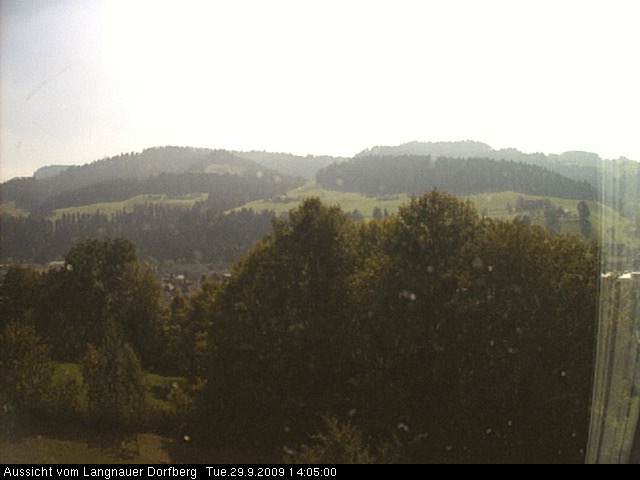 Webcam-Bild: Aussicht vom Dorfberg in Langnau 20090929-140500