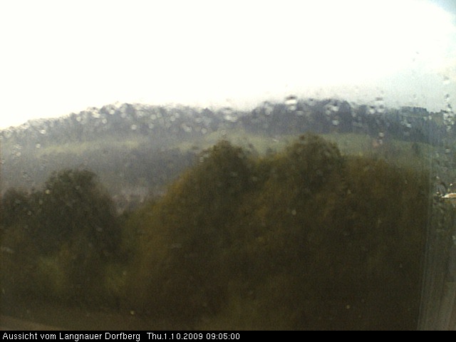Webcam-Bild: Aussicht vom Dorfberg in Langnau 20091001-090500