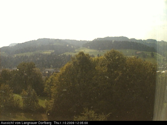Webcam-Bild: Aussicht vom Dorfberg in Langnau 20091001-120500