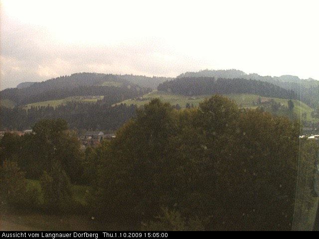 Webcam-Bild: Aussicht vom Dorfberg in Langnau 20091001-150500