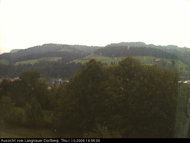 Webcam-Bild: Aussicht vom Dorfberg in Langnau 20091001-160500