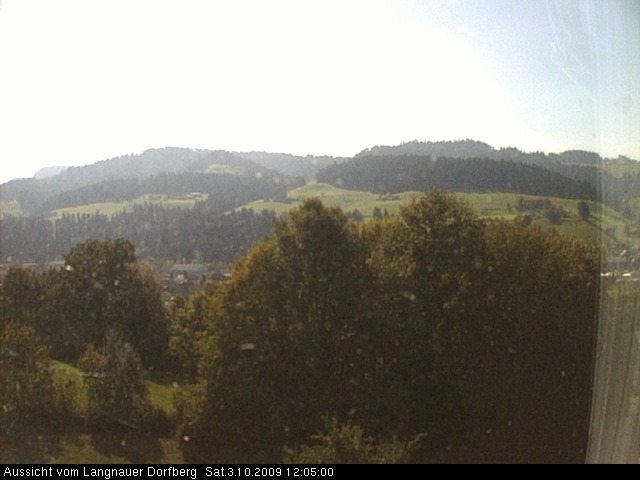 Webcam-Bild: Aussicht vom Dorfberg in Langnau 20091003-120500