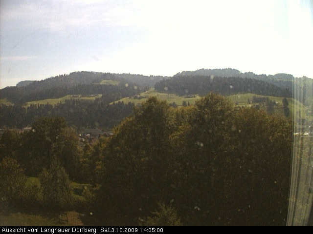 Webcam-Bild: Aussicht vom Dorfberg in Langnau 20091003-140500