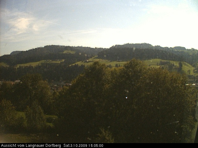 Webcam-Bild: Aussicht vom Dorfberg in Langnau 20091003-150500