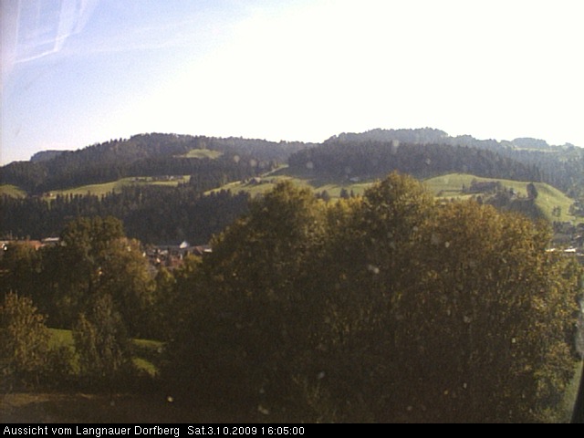 Webcam-Bild: Aussicht vom Dorfberg in Langnau 20091003-160500