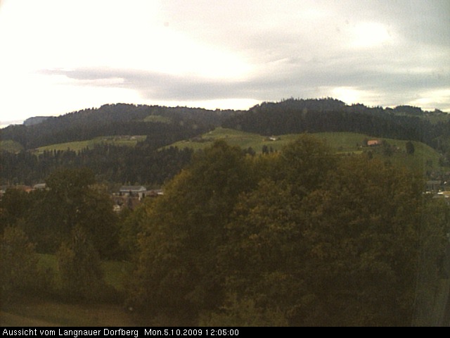Webcam-Bild: Aussicht vom Dorfberg in Langnau 20091005-120500
