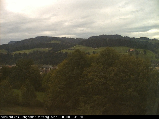 Webcam-Bild: Aussicht vom Dorfberg in Langnau 20091005-140500