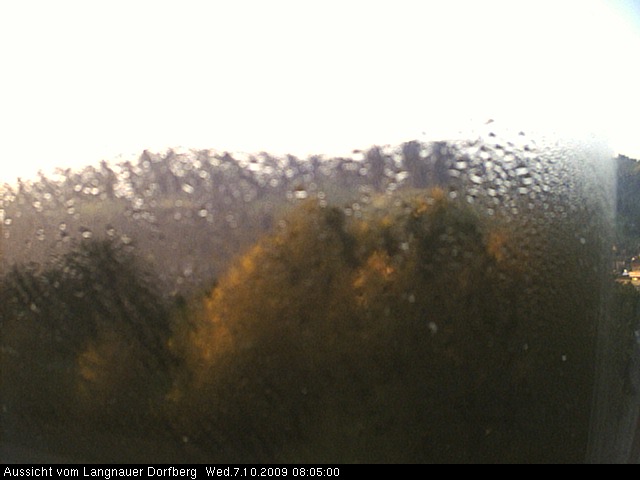 Webcam-Bild: Aussicht vom Dorfberg in Langnau 20091007-080500