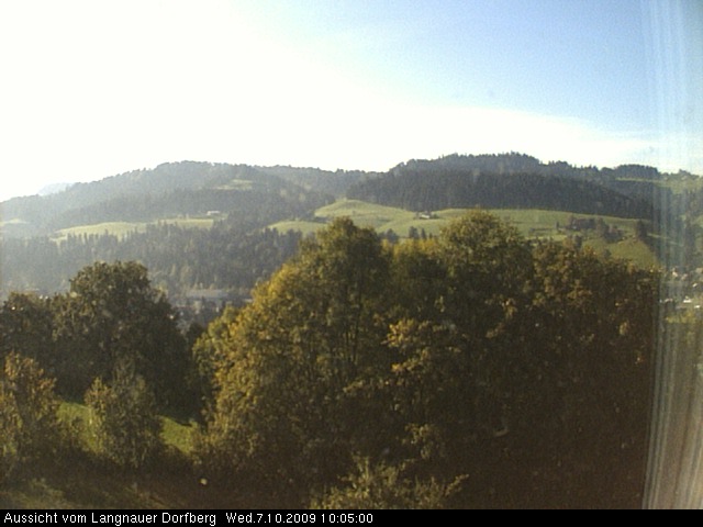 Webcam-Bild: Aussicht vom Dorfberg in Langnau 20091007-100500