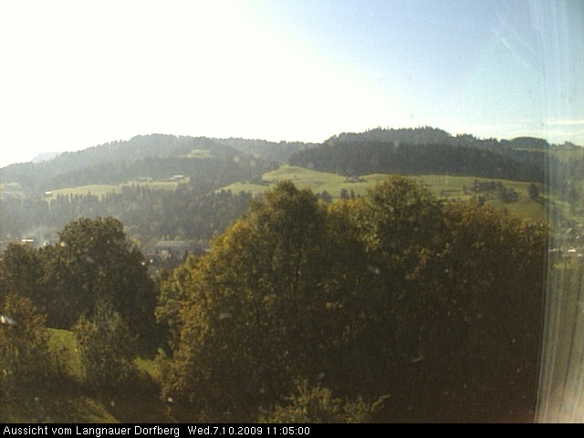 Webcam-Bild: Aussicht vom Dorfberg in Langnau 20091007-110500