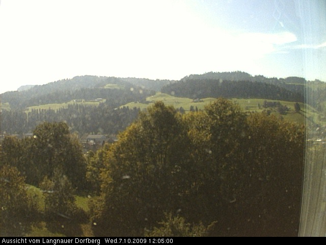 Webcam-Bild: Aussicht vom Dorfberg in Langnau 20091007-120500