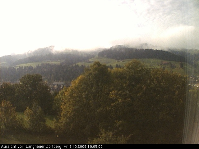 Webcam-Bild: Aussicht vom Dorfberg in Langnau 20091009-100500