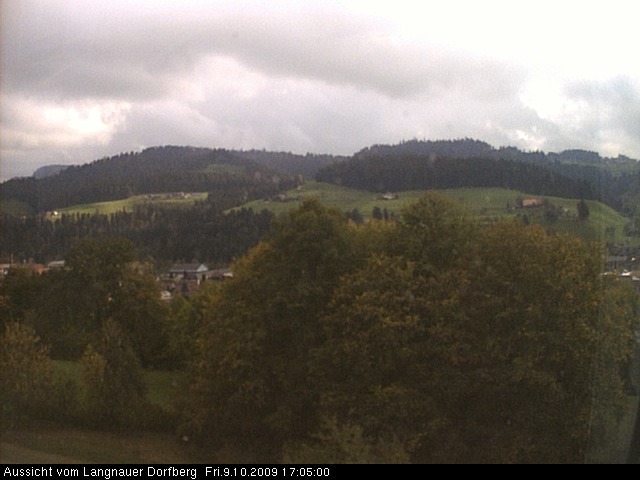 Webcam-Bild: Aussicht vom Dorfberg in Langnau 20091009-170500