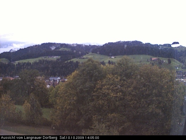 Webcam-Bild: Aussicht vom Dorfberg in Langnau 20091010-140500