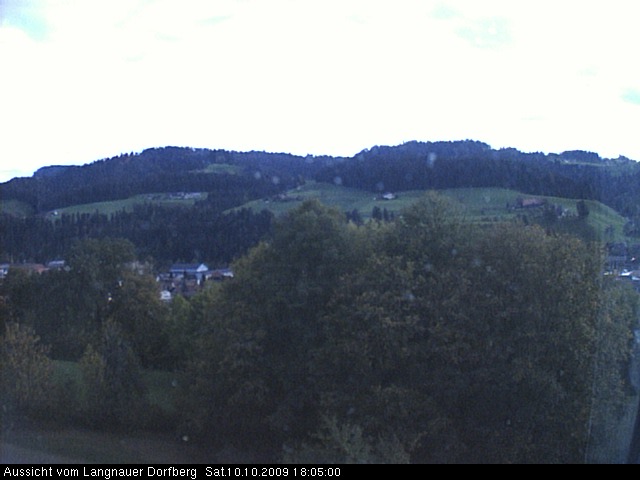 Webcam-Bild: Aussicht vom Dorfberg in Langnau 20091010-180500