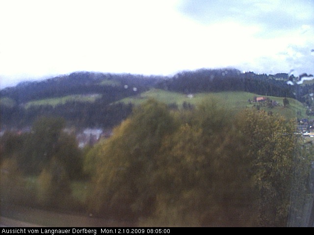 Webcam-Bild: Aussicht vom Dorfberg in Langnau 20091012-080500